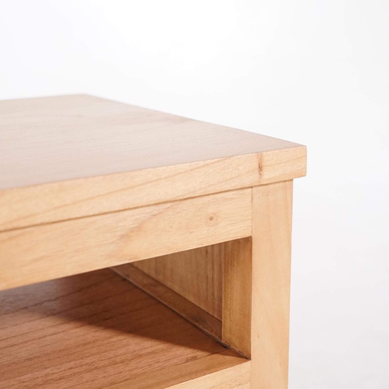 TV-Möbel aus Massivholz 100 cm - Rohini