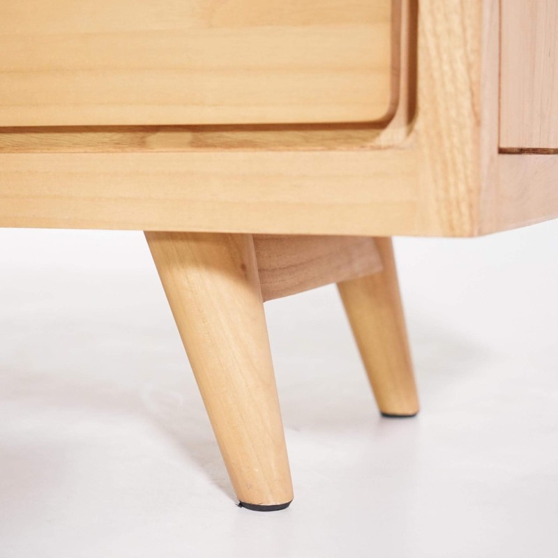 TV-Möbel aus Massivholz 140 cm - Pragati