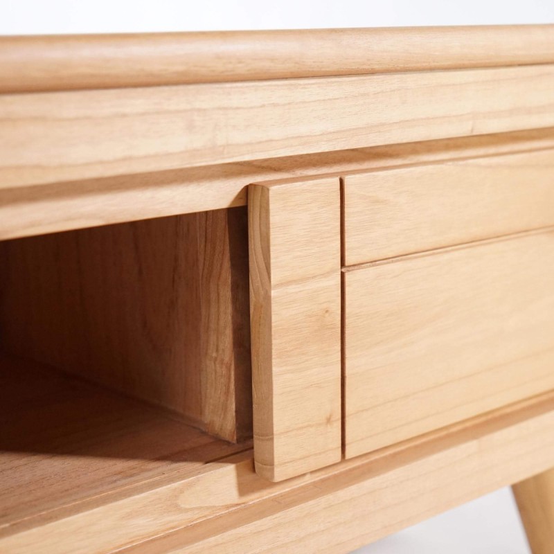 TV-Möbel aus Massivholz 140 cm - Pragati