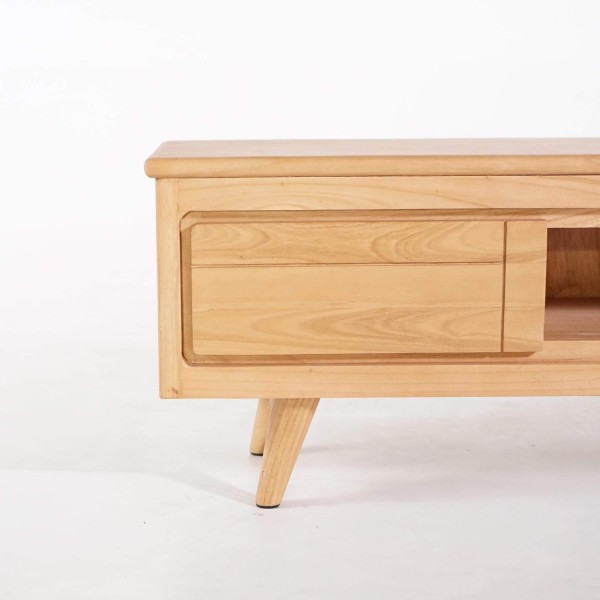 TV-Möbel aus Massivholz 140 cm - Pragati