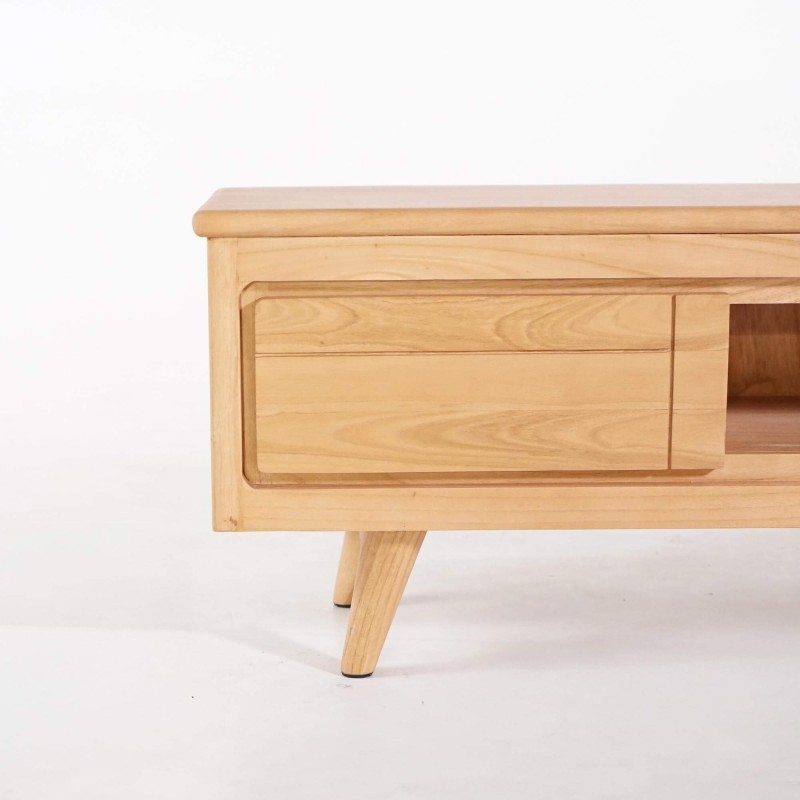 TV-Möbel aus Massivholz 140 cm - Pragati