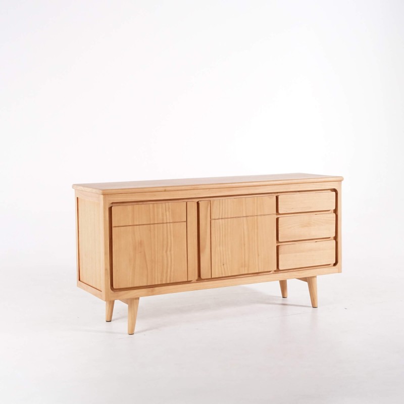 Buffet aus Massivholz 150 cm - Pragati