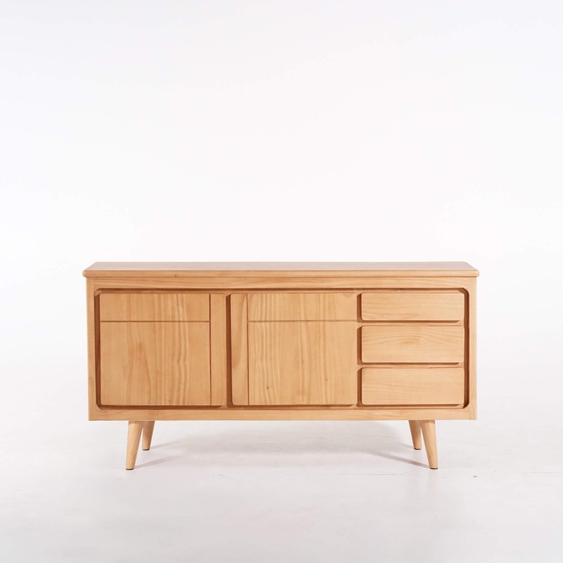Buffet aus Massivholz 150 cm - Pragati