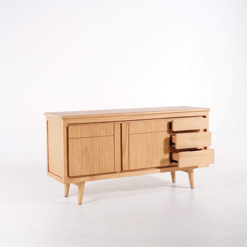 Buffet aus Massivholz 150 cm - Pragati