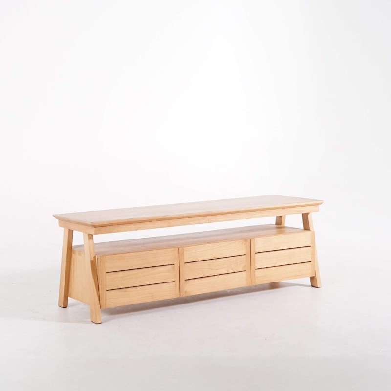 TV-Möbel 150 cm aus Naturholz - Nandini