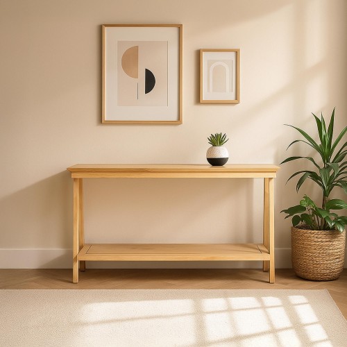 Konsole aus Naturholz – Nandini