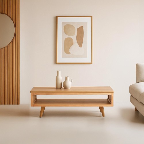 Couchtisch aus Massivholz - Pragati