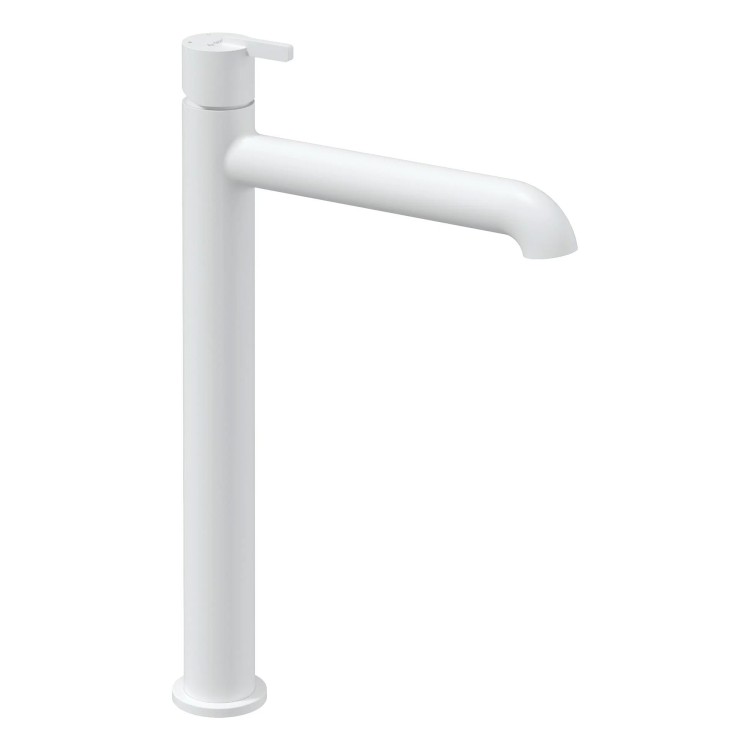 Aufsatz-Waschtischarmatur mit Thermostatmischer Silia, Bianco