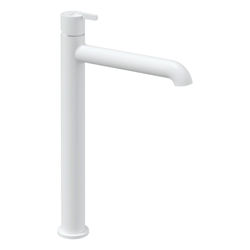 Aufsatz-Waschtischarmatur mit Thermostatmischer Silia, Bianco