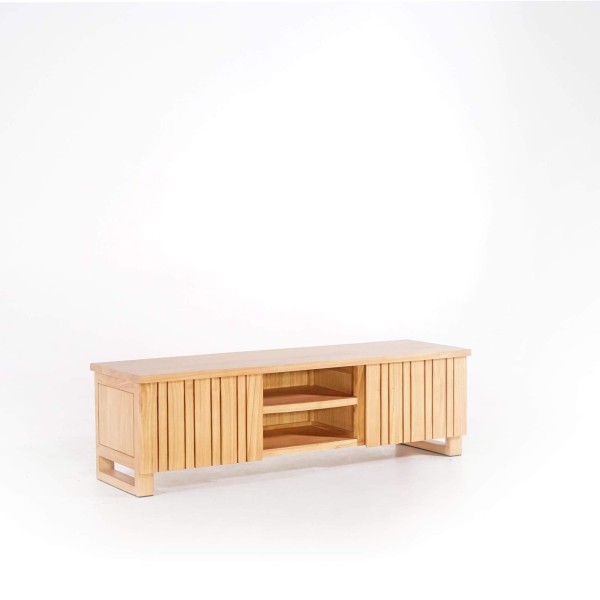 TV-Möbel aus Massivholz 135 cm – Satya
