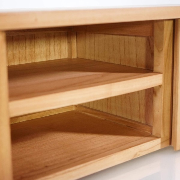 TV-Möbel aus Massivholz 135 cm – Satya