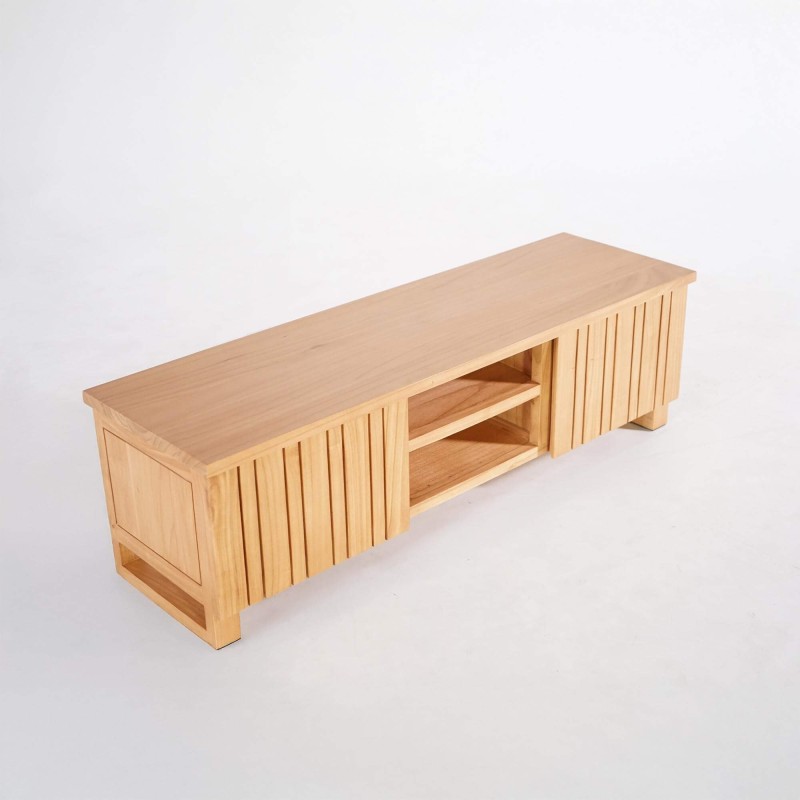TV-Möbel aus Massivholz 135 cm – Satya