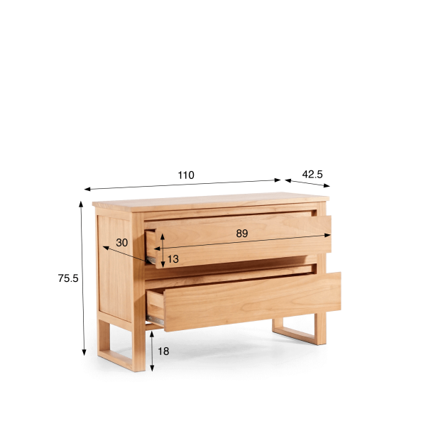 Kommode aus Massivholz – Satya