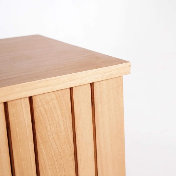 Anrichte aus Massivholz, 3 Türen, 170 cm – Satya