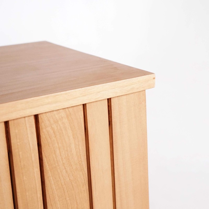 Anrichte aus Massivholz, 3 Türen, 170 cm – Satya