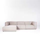 Sofa mit linker Récamiere, 3-Sitzer – Isla