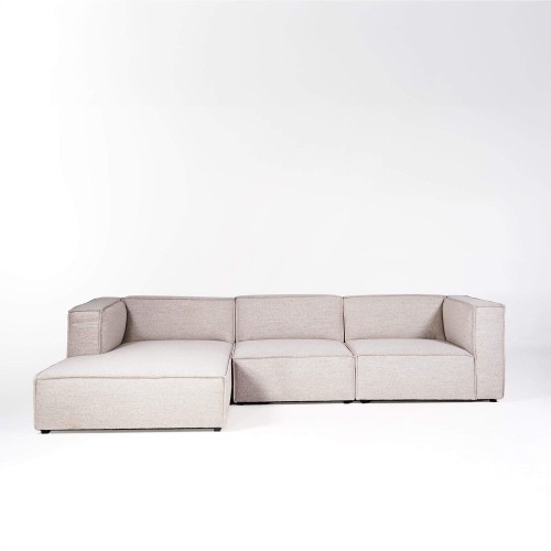 Sofa mit linker Récamiere, 3-Sitzer – Isla