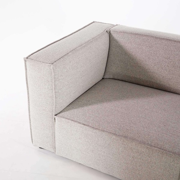 3-Sitzer-Sofa mit rechter Ottomane – Isla