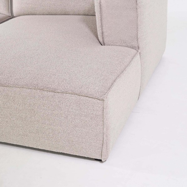 3-Sitzer-Sofa mit rechter Ottomane – Isla