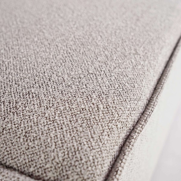 Pouf aus Chenille-Stoff – Isla