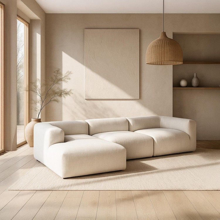 3-Sitzer-Sofa mit linker Meridienne – Odea