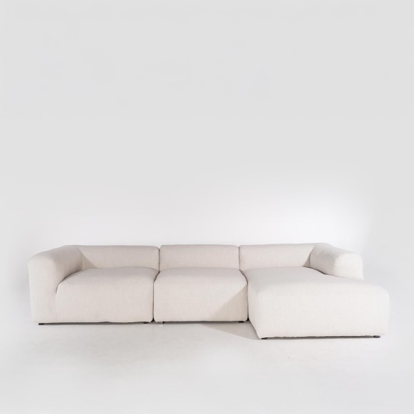 Sofa mit rechter Chaiselongue, 3-Sitzer – Odea