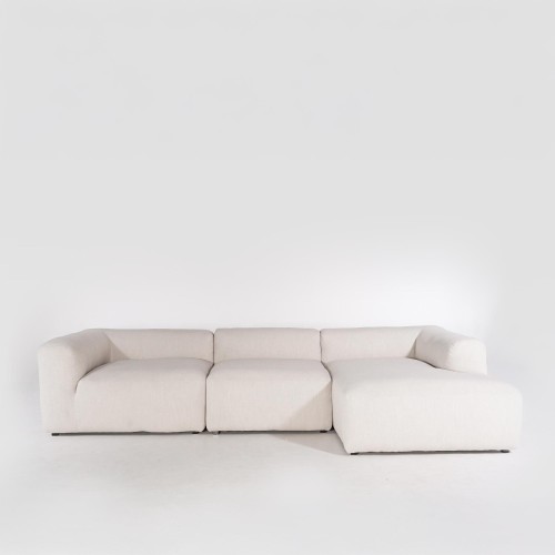 Sofa mit rechter Chaiselongue, 3-Sitzer – Odea