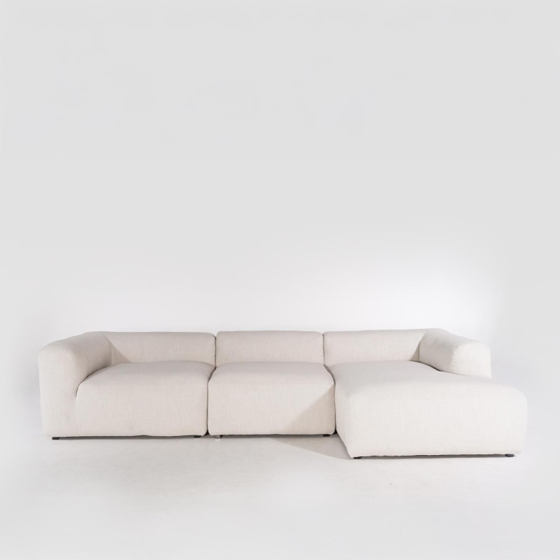 Sofa mit rechter Chaiselongue, 3-Sitzer – Odea