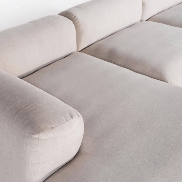 3,5-Sitzer-Sofa mit linker Chaiselongue – Odea