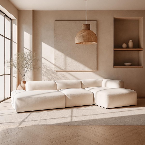 3,5-Sitzer-Sofa mit rechter Recamiere – Odea
