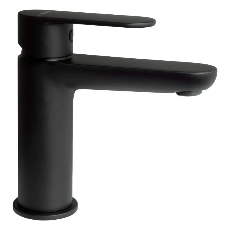 Thermostatischer Mischbatterie-Wasserhahn für Badezimmer-Waschbecken Alpinia, Nero