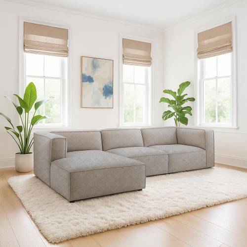 4-Sitzer-Ecksofa mit linker Chaiselongue – Isla