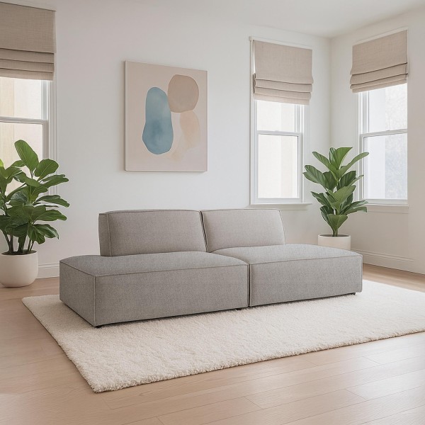 Design-Sofa 5-Sitzer offen links und rechts – Isla