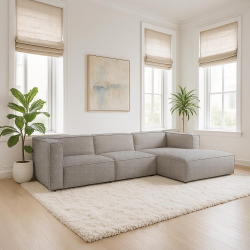 4-Sitzer-Ecksofa mit rechter Chaiselongue – Isla