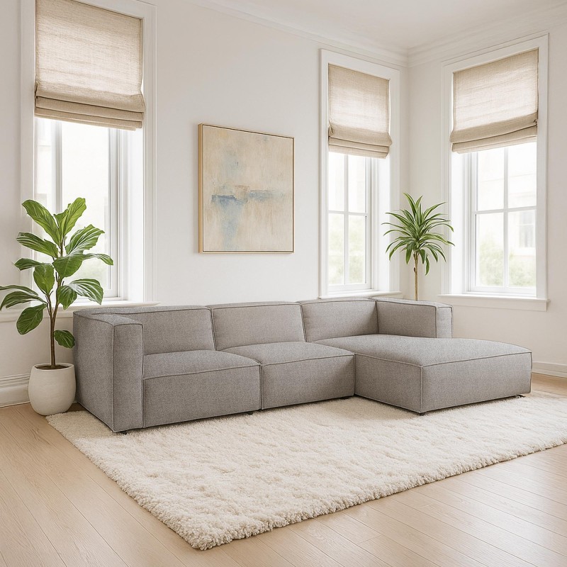 5-Sitzer-Ecksofa mit rechter Chaiselongue – Isla