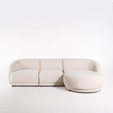 Ecksofa 4-Sitzer mit rechter Ottomane – Elora