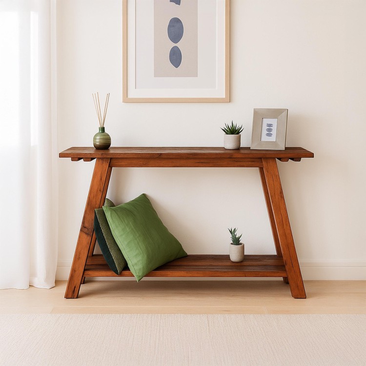 Konsole aus altem, recyceltem Holz - Reborn