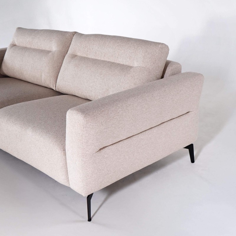 Modernes 3-Sitzer-Sofa aus Stoff – Nara