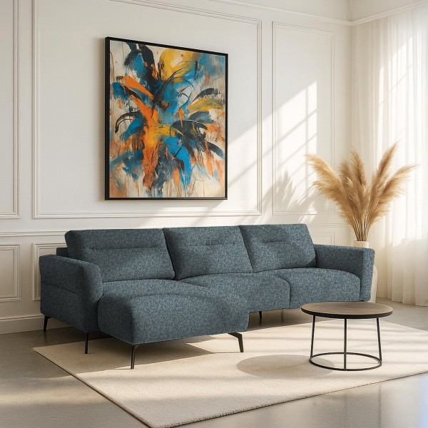 4-Sitzer Ecksofa mit linker Ottomane – Nara