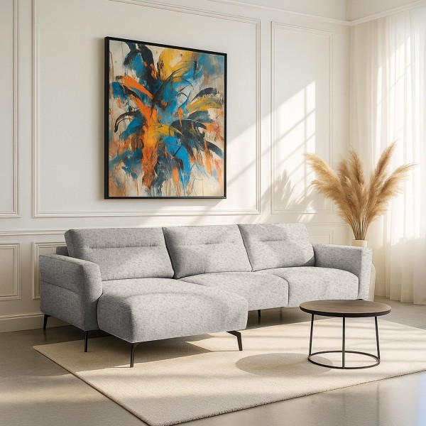 4-Sitzer Ecksofa mit linker Ottomane – Nara