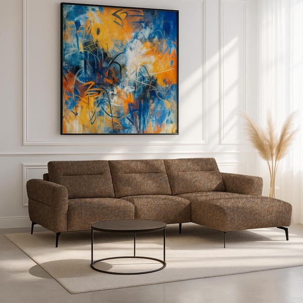 Ecksofa 4-Sitzer mit rechter Meridienne – Nara