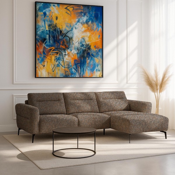Ecksofa 4-Sitzer mit rechter Meridienne – Nara