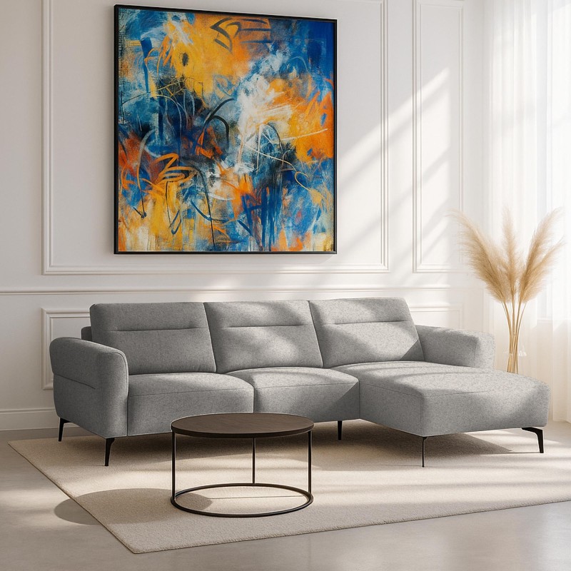 Ecksofa 4-Sitzer mit rechter Meridienne – Nara