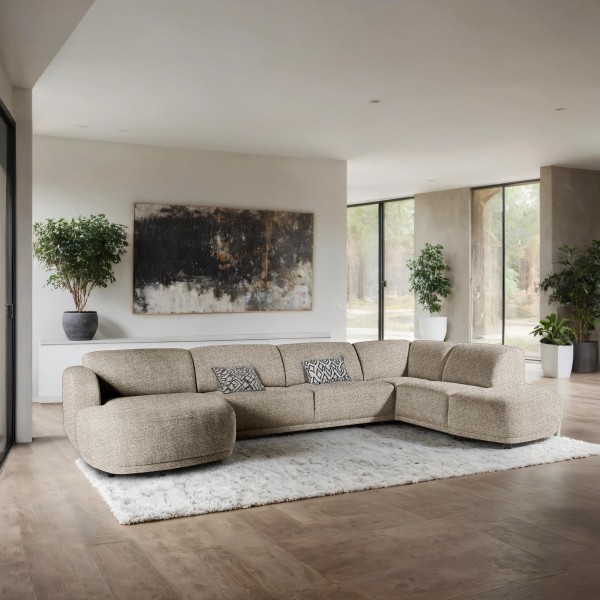 Panorama-Ecksofa XXL – Syra