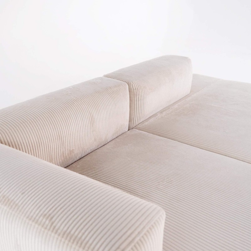 Ecksofa 3-Sitzer mit linker Méridienne, offen rechts – Lyra