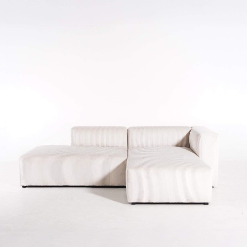 Ecksofa 3-Sitzer mit rechter Ottomane, links offen – Lyra