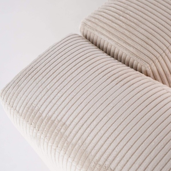 Ecksofa 3-Sitzer mit rechter Ottomane, links offen – Lyra