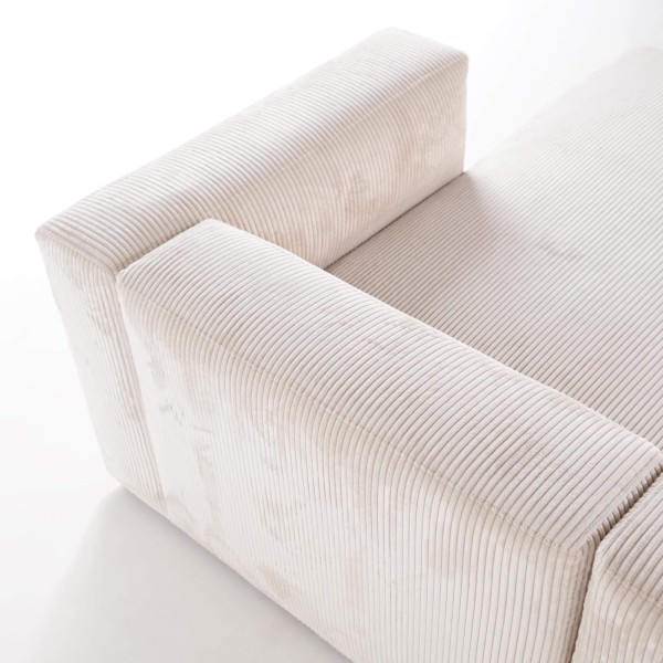 Ecksofa 3-Sitzer mit rechter Ottomane, links offen – Lyra