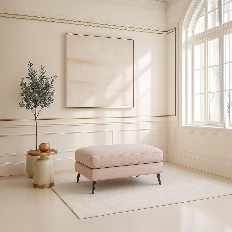 Pouf aus Stoff – Siena