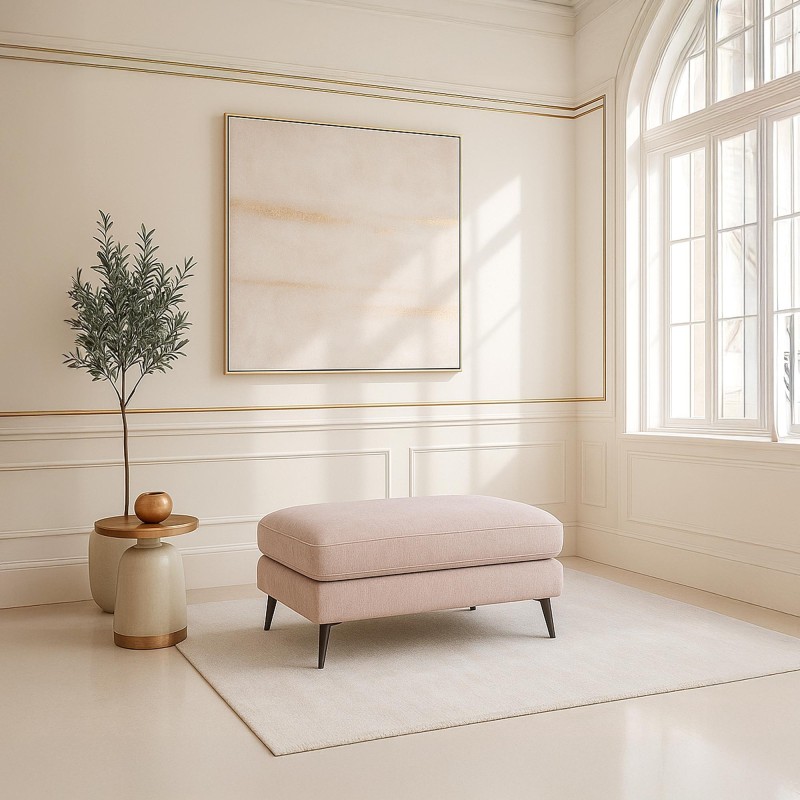 Pouf aus Stoff – Siena